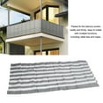 thumbnail image 3 of Filet d'Ombrage en Tissu, Bord Renforcé Installation Facile Réutilisable Câble en Cuivre pour Balcon, 3 of 7