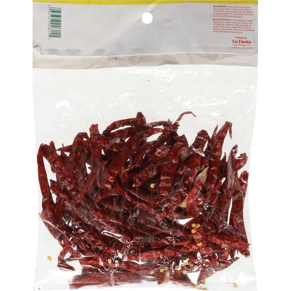 (6 pack) La Fiesta  Chile De Arbol  2.25 Oz