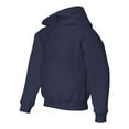 thumbnail image 2 of Jerzees Youth NuBlend Pull Over Hooded Sweatshirt, L, J Navy, 2 of 2