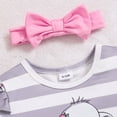 thumbnail image 6 of Gerichy Girls Summer Outfits, Girl's 2 Piece Outfits Heart Print Puff Sleeve Crop Top And Layered Skirt Set, 6 of 7