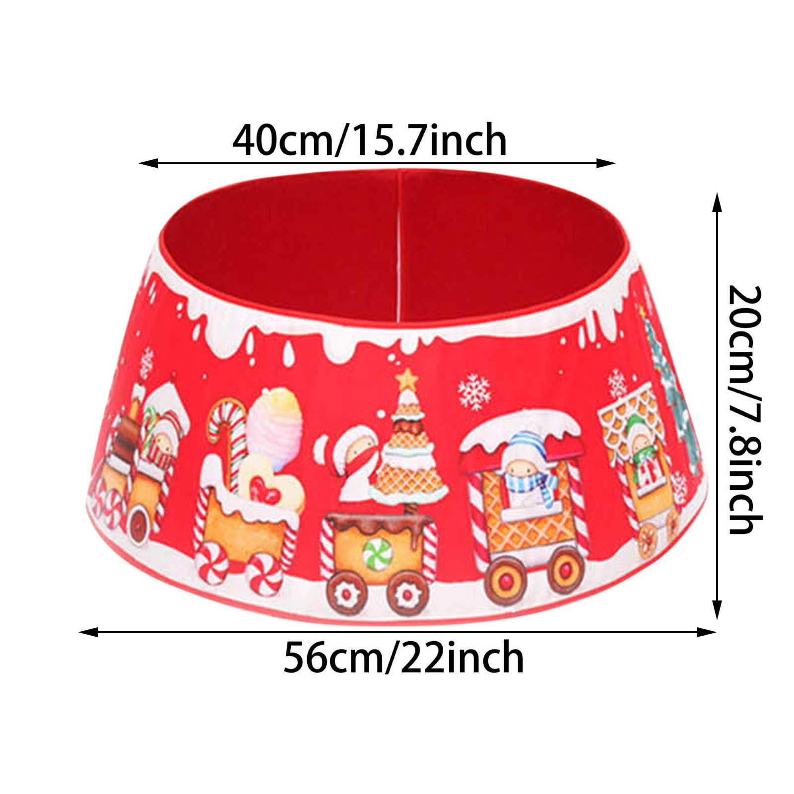 Christmas Tree Collars for Artificial Trees Pencil Tree Xmas Tree Skirt ...