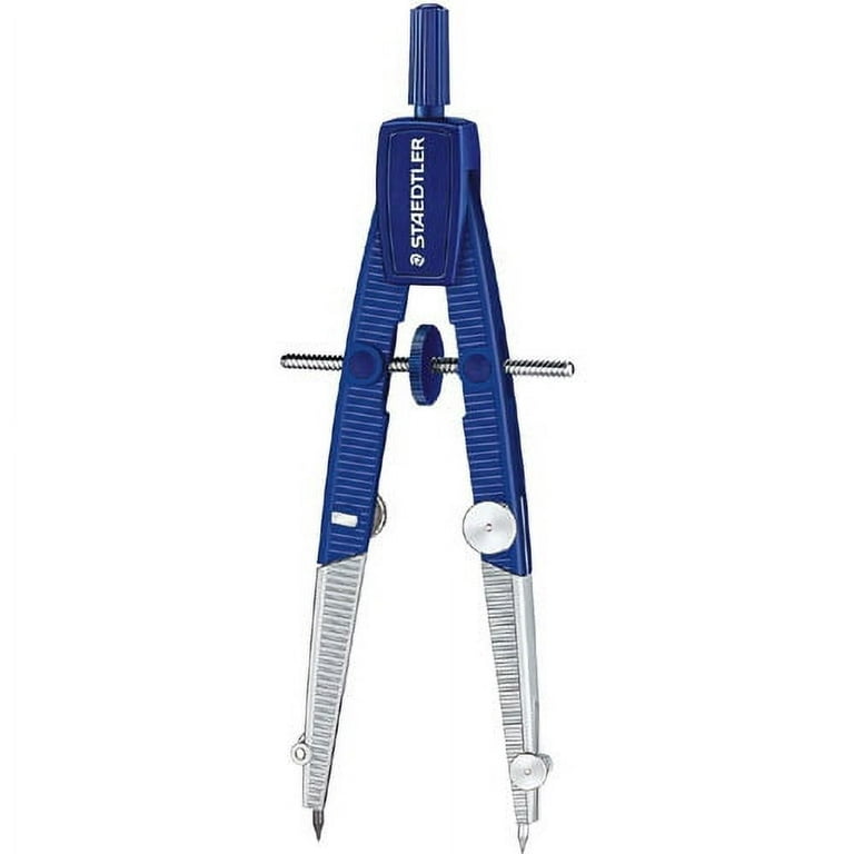 Staedtler 2-piece Advanced Student Compass - Metal, Plastic - Blue, Silver - 1 Each Staedtler 2-piece Advanced Student Compass - Metal, Plastic - Blue, Silver - 1 Each