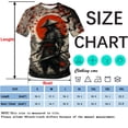 thumbnail image 2 of Rebaike Samurai Anime Manga Art T-Shirt – Japanese Warrior Ink Style Graphic Tee for Men, 2 of 7