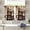 Coffee Kitchen Curtains, variant on Farmhouse Valances 54" W x 18" L - Vintage Rustic Farmhouse Kitchen Curtains Valance for Windows Rod Pocket Kitchen Decor Decorations
