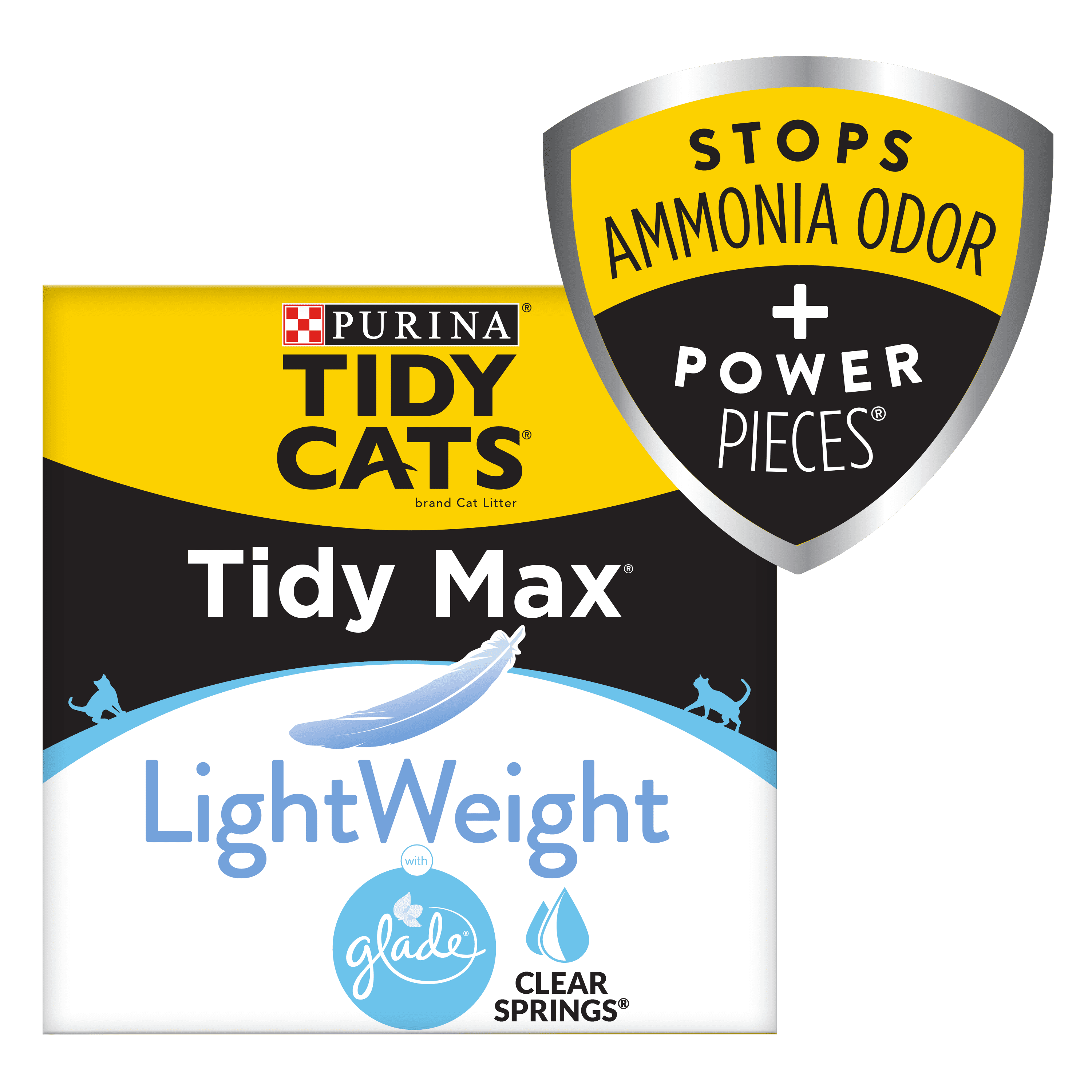 glade lightweight cat litter