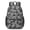 Paisley and Damask Black Pattern, variant on Paisley and Damask White Pattern 17" Waterproof Oxford School Backpacks for Teens, S-Shape Padded Straps, for School, Travel, Hiking, Camping