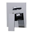 thumbnail image 6 of ALFI brand AB5601-PC Polished Chrome Shower Valve Mixer with Square Lever Handle and Diverter, 6 of 6