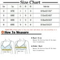 thumbnail image 3 of ibuvkizy Bras for Women Women's Stretch Underwear Yoga Hollow Out Bra Intimates Summer Plus Size Sports Bras for Women, 3 of 5