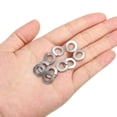 thumbnail image 4 of Unique Bargains Rondelle de Verrouillage à Fente 1/4, Lot de 30 Rondelles de Verrouillage à Ressort en Acier Inoxydable 304 1/4 Pouce ID 12.4mm OD, Ton Argenté, 4 of 5