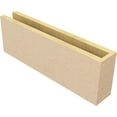 thumbnail image 5 of Ekena Millwork 4"W x 8"H x 24"L Block Woodgrain TimberThane Rafter Tail, Primed Tan, 5 of 6