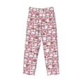 thumbnail image 4 of Goofa Kawaii Pig Printed Soft Pajama Pants for Men, Wide Leg Comfy Casual Lounge Yoga Pants-XX-Large, 4 of 9