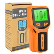 Jetcloudlive 5 in 1 Stud Finder Wall Scanner Detector Electronic Stud Sensor Locator Wood Beam Joist Finders Portable Wall Detector with LCD Display for Wood AC Wire Metal Studs Detection