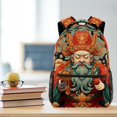 thumbnail image 5 of God Wealth Pattern Casual Backpacks Lightweight Premium Backpack with 1 Main Compartment 2 Side Pockets, 5 of 5