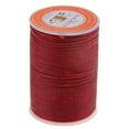 thumbnail image 2 of 55m 0 . 8mm Polyester Leather Sewing Round Waxed Thread Cord , Deep Red, 2 of 6