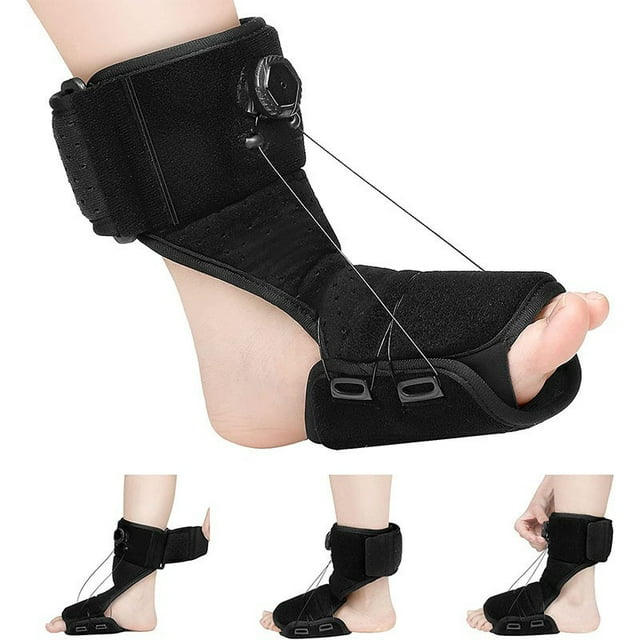 Plantar Fasciitis Night Splint, Adjustable Plantar Fasciitis Reliever for Women and Men
