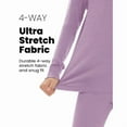 thumbnail image 5 of Kids 100% Merino Wool Base Layer Set Midweight Unisex Thermal Underwear Sets for Girls and Boys, 5 of 7