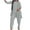 Gray, variant on UAMVSH Oversized Sweatsuit for Women Ribbed 2 Piece Knitted Outfits Plus Size Casual High-Low Pullover Tops Long Pants Lounge Matching Sets(X-LargeWine)