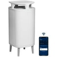 thumbnail image 1 of BLUEAIR DustMagnet 5410i Smart Auto TableTop HEPASilent Air Purifier for Large Room up to 1713sqft, Removes Dust Smoke Pollen Allergen Pet Odor Virus Bacteria, Google/Alexa Voice Control, Wifi, White, 1 of 7