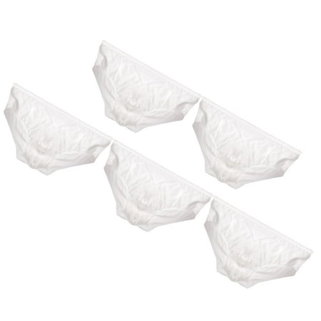 

5pcs Disposable Underpants Portable Travel Underwear Pregnant Woman Maternity Underwear Panties Prenatal Postpartum Panties (Box Packed Size M)