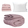 thumbnail image 1 of Edredón Individual Homy Lila + Sábanas Royal + Almohada Royal, 1 of 8