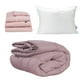 thumbnail image 1 of Edredón Individual Homy Lila + Sábanas Royal + Almohada Royal, 1 of 8
