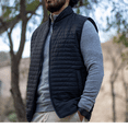thumbnail image 4 of Chaleco para hombre ligero calientito, resistente al agua, para invierno, Negro MACAR Chaleco caballero negro XG, 4 of 7