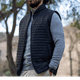 thumbnail image 4 of Chaleco para hombre ligero calientito, resistente al agua, para invierno, Negro MACAR Chaleco caballero negro XG, 4 of 7
