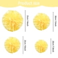 thumbnail image 3 of relayinert Paper flower ball light yellow 3101, 3 of 9