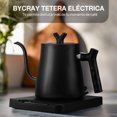 thumbnail image 2 of Tetera El&eacute;ctrica Cuello de Cisne de Acero Inoxidable, Hervidor de Agua El&eacute;ctrico de 7 Modos de Temperatura, Apagado Autom&aacute;tico, Calentamiento R&aacute;pido de 1000, 2 of 7