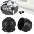 thumbnail image 4 of Trayknick Tow Ball Cover Simple Use Wear-resistant 4 Colors Universal 50mm Tow Bar Ball Cover for Car, 4 of 13