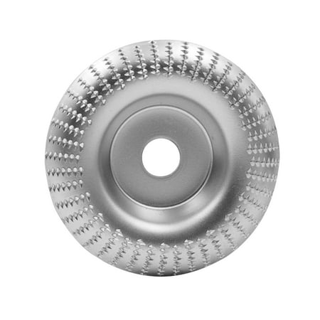 

CACAGOO 4 Inch Wood Carving Disc for Angle Grinder with 5/8-inch Arbor Wood Shaping Disc Angle Grinding Wheel Rotary Tool Wood Cutting Shaper