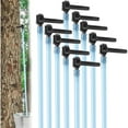thumbnail image 1 of Deluxe Maple Syrup Tree Tapping & Sugaring Starter Kit-10 Taps & 10 2.5ft Extra Long Food-Grade Tubing Drop Lines- Complete Set for Experts or Beginners to Start Tapping Your Own Sap- Wont Harm Trees, 1 of 5