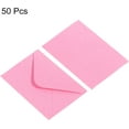 TRAHOOMini Envelopes, 50 Pack Mini Gift Card Business Card Envelope