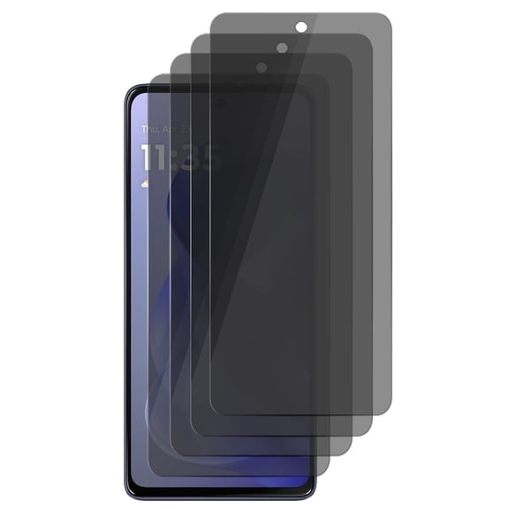 UZWZW 4 Pack Tempered Glass Privacy Screen Protector for Motorola Moto G Power 5G 2025 / 2024