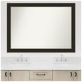 thumbnail image 7 of Amanti Art Custom Framed Wall and Bathroom Mirror (37 x 51 in.), Accent Bronze Frame, 7 of 7