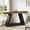 Brown Black, variant on Fnova 55" Farmhouse Console Table, 2-Tier Storage Sofa Table, Long Wood Entryway Table for Hallway, Living Room, Easy Assembly