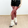 thumbnail image 3 of Vintage Hollowed Lace Tights Stockings for Women Twist Dots Fishnet Pantyhose, 3 of 18