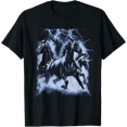 thumbnail image 1 of T-Shirt Graphique Vintage Cheval Éclair Rétro Années 80 90 Western Grunge, 1 of 4