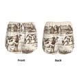 thumbnail image 3 of Daiia Cows On The Farm Pattern Women's 2 in 1 Running Shorts - Lightweight Athletic Workout Gym Yoga Shorts Liner with Phone Pockets-X-Large, 3 of 7