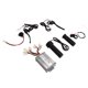 thumbnail image 3 of Kit de empuñaduras de acelerador para controlador de bicicleta eléctrica, 24V 800W E Bike Controlador de bicicleta eléctrica Kit de freno y manija Kit de controlador de motor de cepillo de bicicleta E Artesanía excepcional, 3 of 8