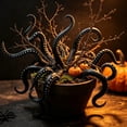 thumbnail image 6 of YuanGuangQ Octopus Tentacle Plant Pot Decor Set, Resin Sea Creature Limb Embellishments for Potted Greenery, Decor Accents for Flower Pot Tabletop Home Scene Layout Decoration, 6 of 6