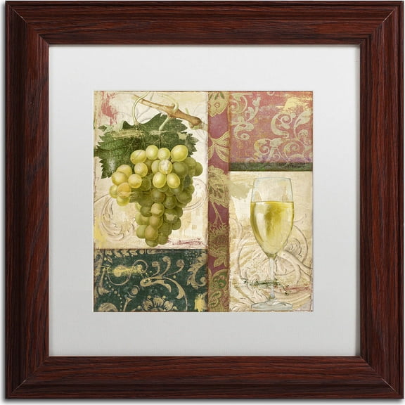 Trademark Fine Art "Sofia II" Canvas Art by Color Bakery, White Matte, Wood Frame