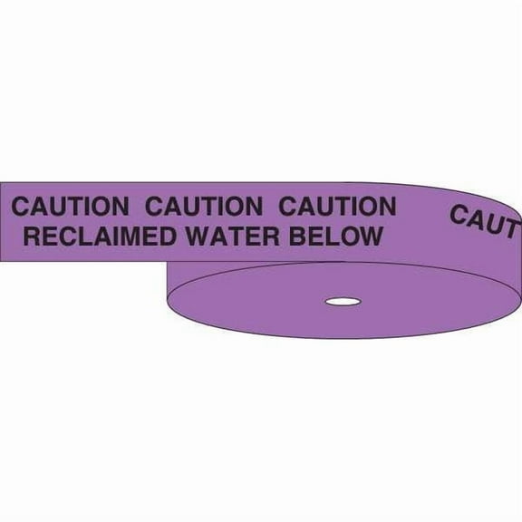Manufacturer Varies Undrgrnd Mrkng Tape,Prple,1000 ft L,6 in 63050