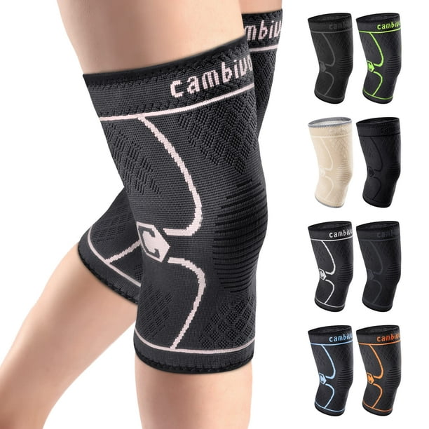  CAMBIVO Knee Braces for Knee Pain, 2 Pack Knee