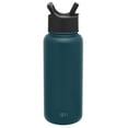 thumbnail image 2 of Simple Modern 32 oz Summit Water Bottle with Straw Lid - Hydro Vacuum Insulated Tumbler Flask Double Wall Liter - 18/8 Stainless Steel -Riptide, 2 of 7