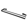 thumbnail image 1 of Toallero Doble Rubinett 30cm Cuadrado Negro Mate Acero Inoxidable, 1 of 3