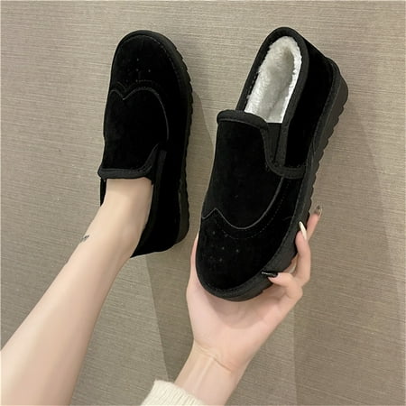 

Gubotare Sorel Boots Womens Chelsea Elastic Ankle Boots Waterproof Flat Boots Black 7.5