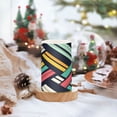 thumbnail image 2 of Yayeee Flameless Candles with Remote Flickering Battery Operated Multi Color Changing, Red Geometric, 2 of 7