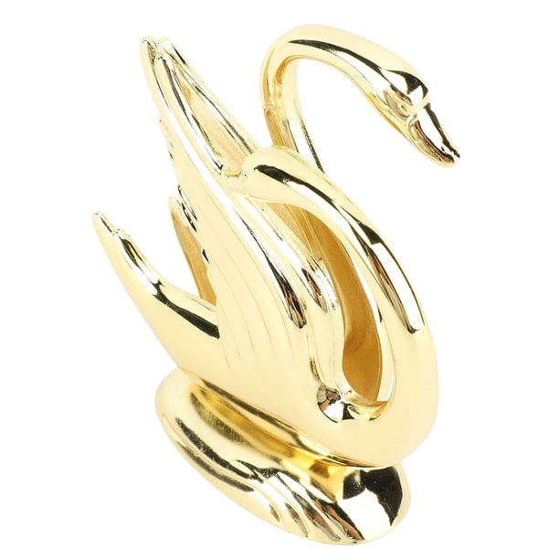Servilletero De Mesa Con Forma De Cisne, Base Antideslizante, Dispensador De Pañuelos Vertical, Decoración, Servilletero De Cisne Dorado Para El Hogar
