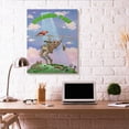 thumbnail image 6 of Breaking Par Funny Golf Cartoon Sports Design Super Oversized Stretched Canvas Wall Art by Gary Patterson, 6 of 6